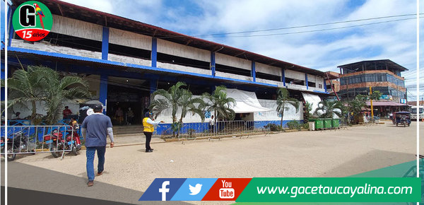 Ordenamiento vial en calles del Mercado Modelo de Yarinacocha