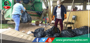 Municipalidad de Yarinacocha retira 4 toneladas de residuos sólidos comunes