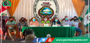 En sesión de concejo de la Municipalidad de Yarinacocha aprueba apoyo a bomberos