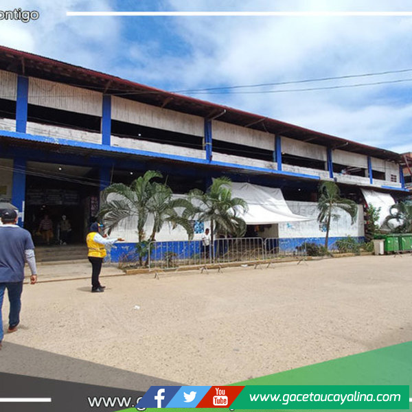 Ordenamiento vial en calles del Mercado Modelo de Yarinacocha