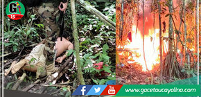 Policía destruye laboratorio de Droga en Puerto Inca - Huánuco