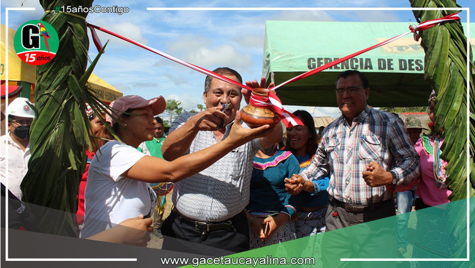 Inauguran sistema de agua y servicios higiénicos en C.N. Puerto Firmeza de Yarinacocha