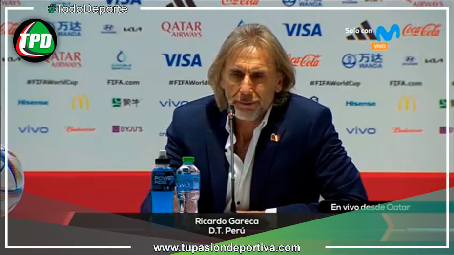 Gareca: "Tengo sentimientos de frustración y dolor al igual que ustedes"