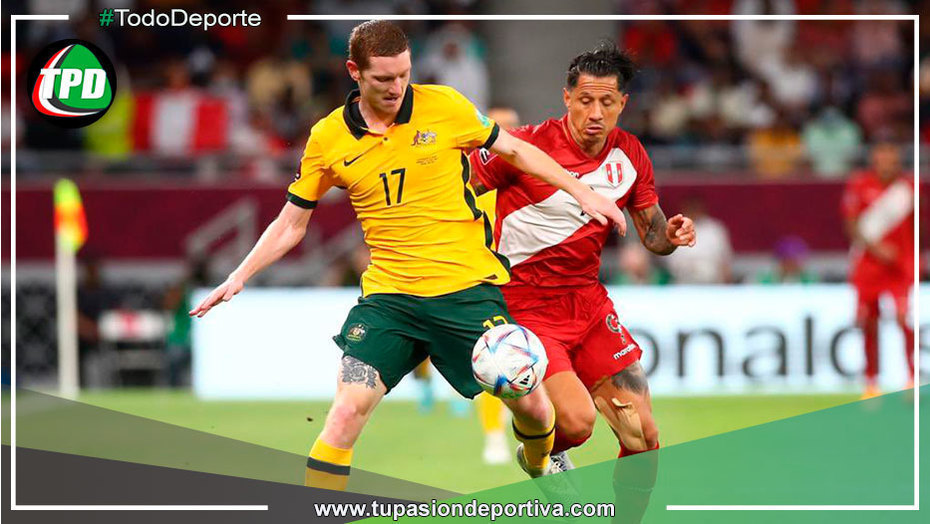 Partido Perú Vs Australia a Suplementario