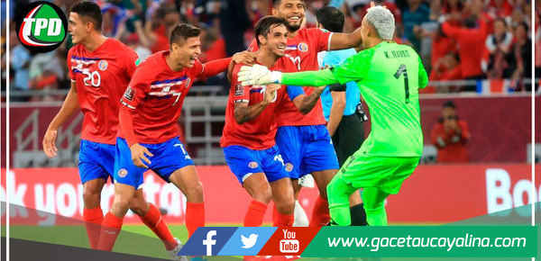 Costa Rica venció 1-0 a Nueva Zelanda e irá a Qatar 2022