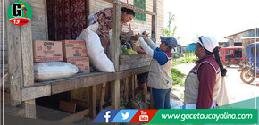 Inician distribución de productos del PVL en Yarinacocha
