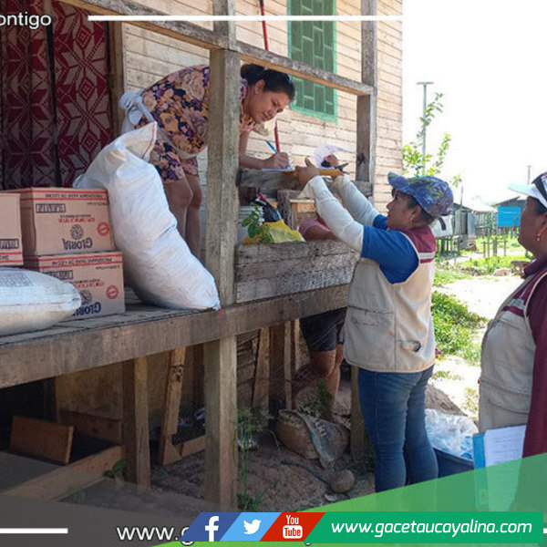 Inician distribución de productos del PVL en Yarinacocha