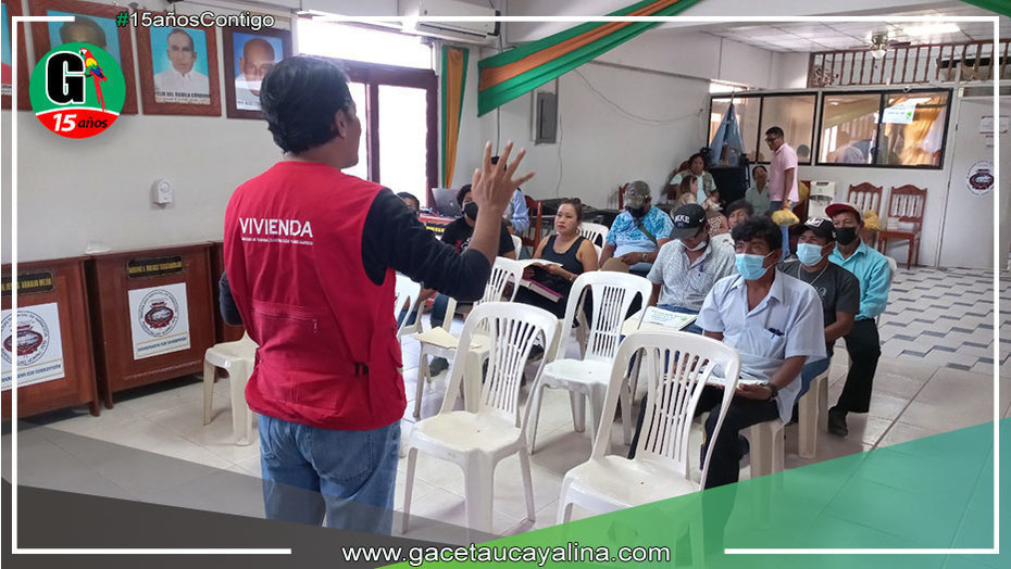 Concluye plan de capacitaciones a Juntas Administradoras de Servicio de Saneamiento en Yarinacocha