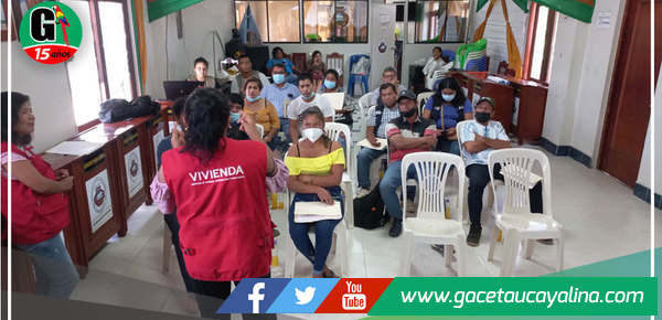 Municipalidad de Yarinacocha y PIASAR fortalecen capacidades de Juntas Directivas 