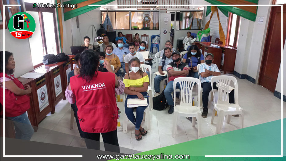 Municipalidad de Yarinacocha y PIASAR fortalecen capacidades de Juntas Directivas