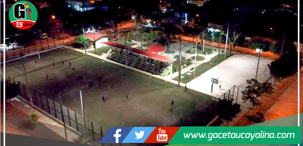 Inauguran moderna infraestructura del Parque Otorongo en A.H. 9 de octubre 