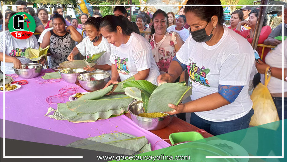 Concurso de juanes, humallinas y trajes típicos en Yarinacocha