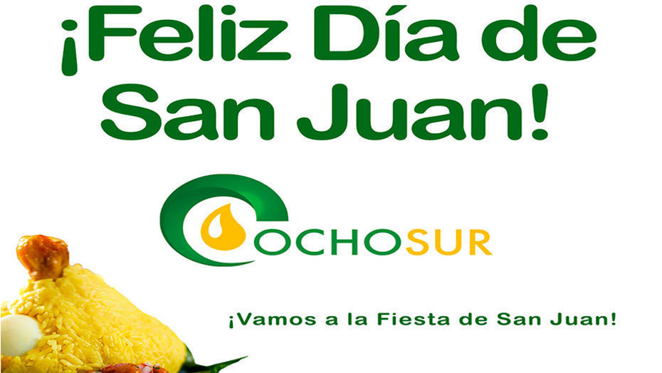 Empresa Ocho Sur, Saluda a todos los Ucayalinos en estas Fiestas de San Juan 2022