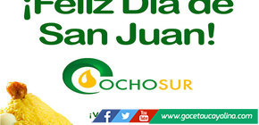 Empresa Ocho Sur, Saluda a todos los Ucayalinos en estas Fiestas de San Juan 2022