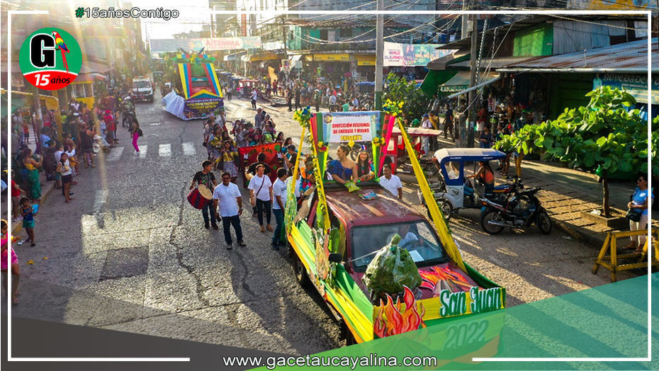 Tradición, color y algarabía en fiesta más esperada en la Amazonía