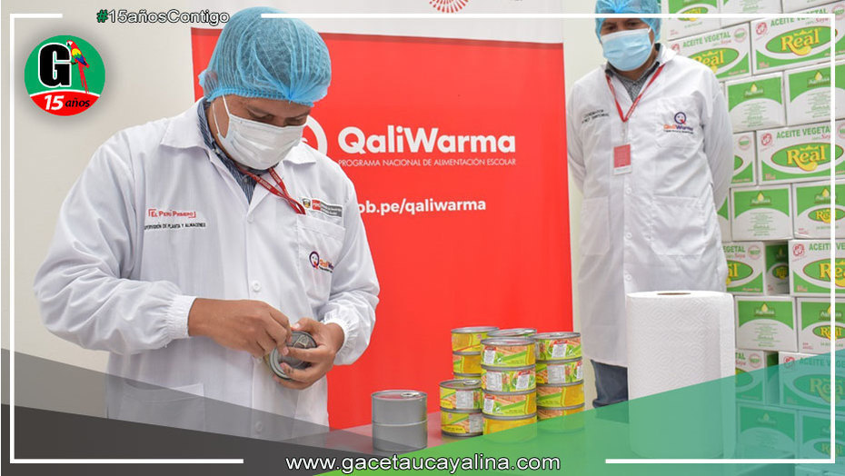 Conservas de pescado del servicio alimentario de Qali Warma contribuyen a que escolares estén atentos en clases
