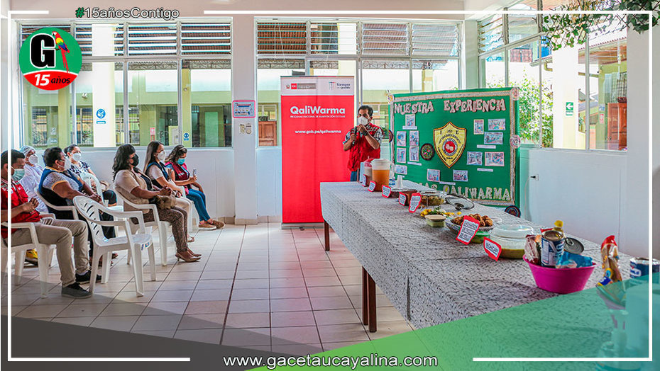 Ucayali: Qali Warma brinda sesión demostrativa de alimentación saludable dirigido a docentes, padres de familia y autoridades