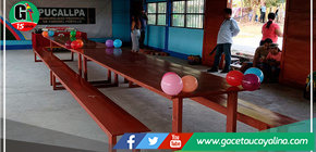 Vecinos de C.N. Puerto Firmeza recibieron mobiliario para implementar local comunal 