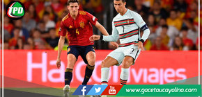 España empató 1-1 contra Portugal en la Nations League