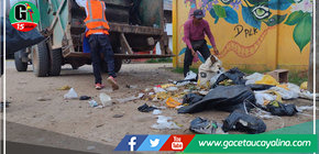 Atendiendo solicitud de vecinos municipio elimina acopio informal cerca de I.E.I. Niño Dios 