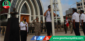 Alcalde provincial Segundo Pérez Collazos lideró ceremonia por 142° aniversario de la Batalla de Arica