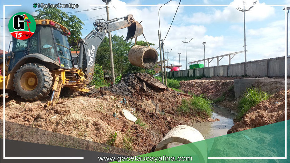 Se reinician obras de relleno en Malecón de Yarinacocha