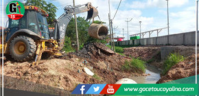 Se reinician obras de relleno en Malecón de Yarinacocha   