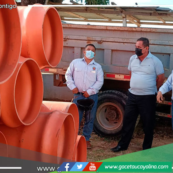 MPCP y EMAPACOP S.A. articulan para solucionar canalización de aguas residuales en el sector la Hoyada