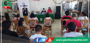 Osinergmin realiza charla a personas con discapacidad visual en Yarinacocha