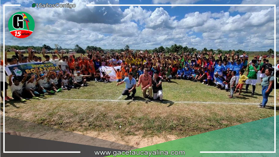 Gran fiesta deportiva Inter Comunidades en Nueva Requena