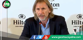 Entrenador Ricardo Gareca se despide de la Selección Peruana 
