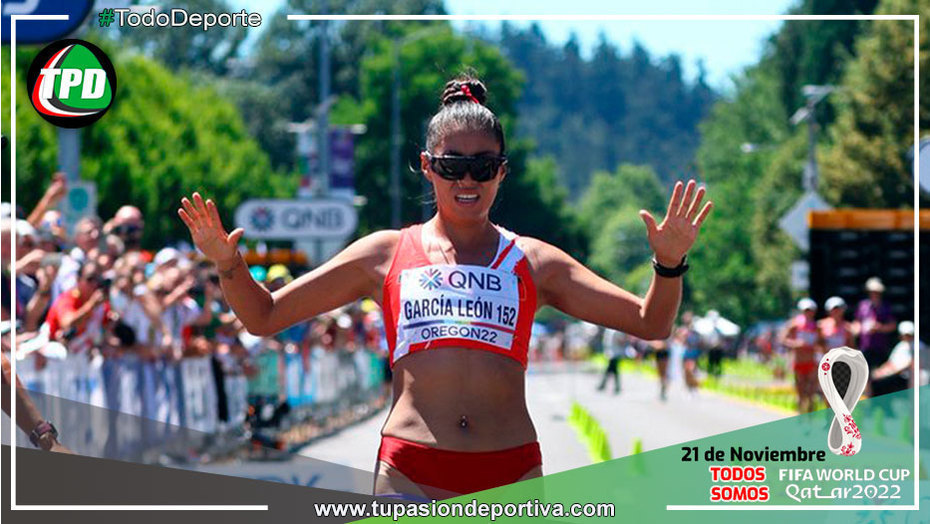 Atleta peruana Kimberly García calificó como un sueño cumplido el doble triunfo conseguido