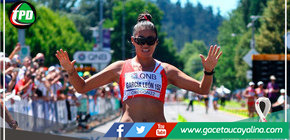 Atleta peruana Kimberly García calificó como un sueño cumplido el doble triunfo conseguido 