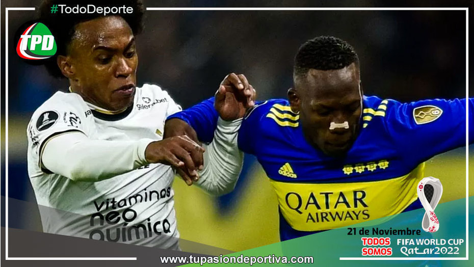 Con Luis Advíncula Boca Juniors, enfrenta hoy a Corinthians por su pase a cuartos