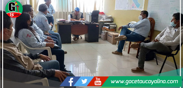 Equipo técnico de Plan Copesco conoce in situ problema de acceso a Boulevar de Yarinacocha