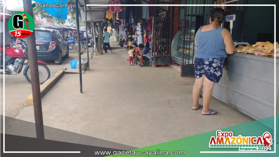 En Yarinacocha ordenan la vía peatonal en el Mercado Modelo del distrito