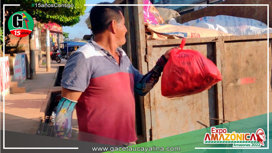 Tres mil toneladas de residuos sólidos se recogen al mes en Yarinacocha