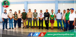 Congresista Elvis Vergara Mendoza llega a la ciudad de Aguaytía para tratar temas contra el Narcotráfico