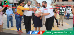 Pavimentación de Av. Bellavista fue inaugurada por alcalde Segundo Pérez Collazos