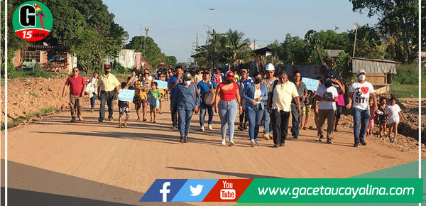 Alcantarillado y mejoramiento de vía beneficiará a once AA.HH. en Yarinacocha