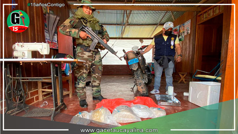 Hallan más de 12 kilos de droga en el Dorado Distrito de Yuyapichis