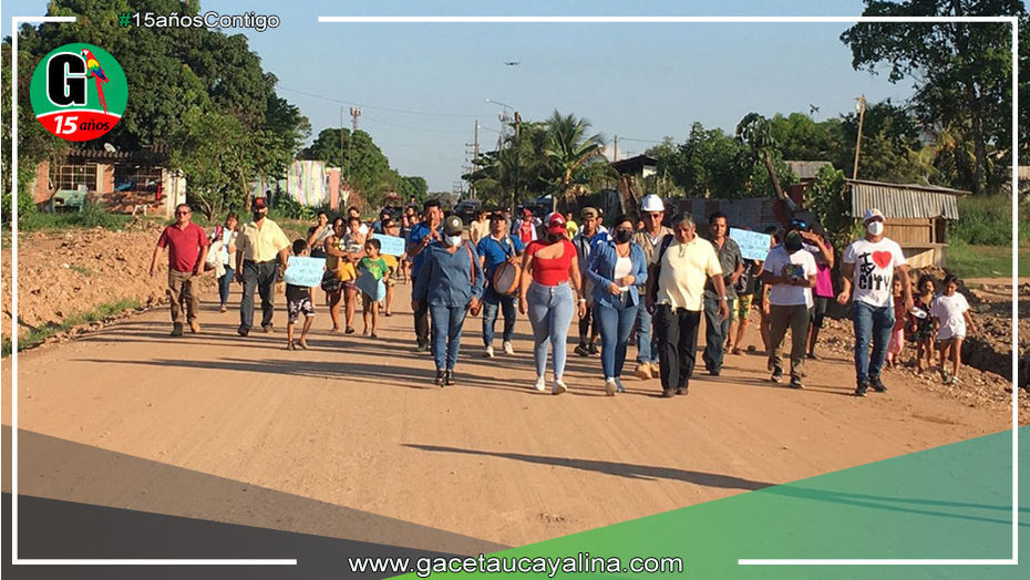 Alcantarillado y mejoramiento de vía beneficiará a once AA.HH. en Yarinacocha