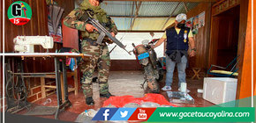 Hallan más de 12 kilos de droga en el Dorado Distrito de Yuyapichis  