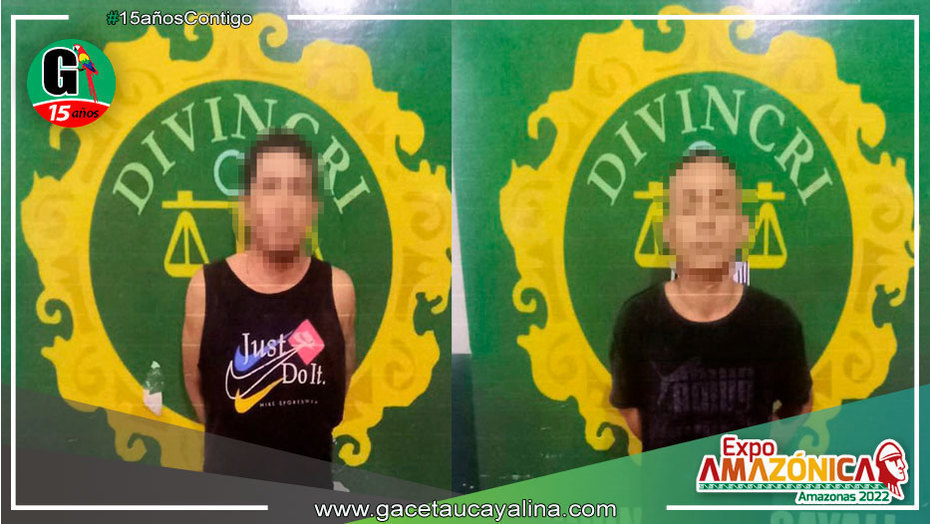 Prisión preventiva para dos investigados por robo agravado en Pucallpa
