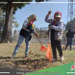 Se realiza mantenimiento al polideportivo El Bosque en Yarinacocha