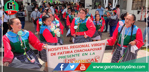 Se inicia la Expo Amazónica con un Pasacalle por toda la ciudad de Chachapoyas