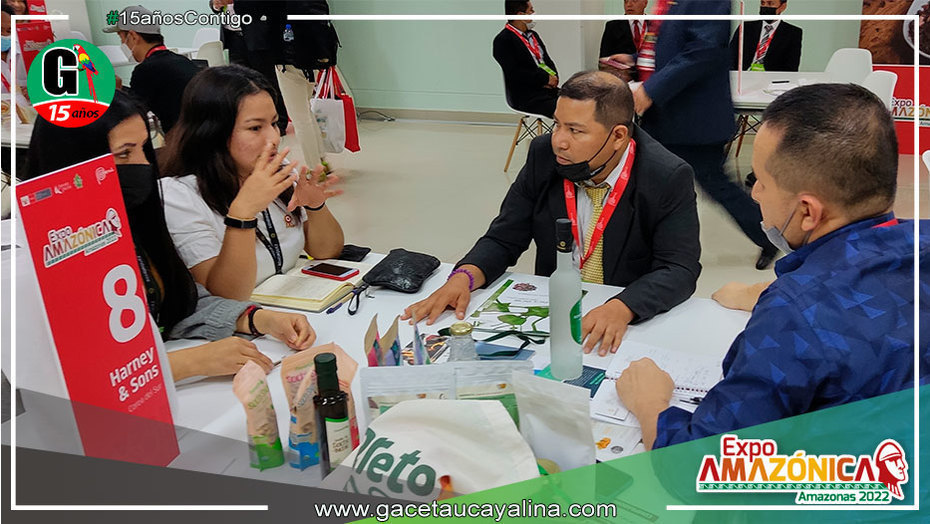 El Café y el Cacao son los productos que más se vende en Rueda de Negocios Internacional de la Expo Amazónica 2022