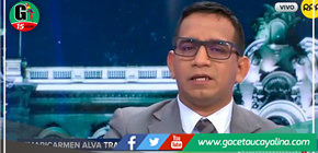 Congresista Elvis vergara dijo que María del Carmen Alva trató de marginar a un sector de la bancada de Acción Popular