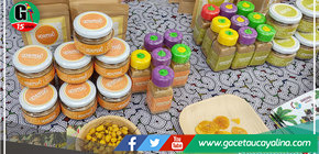 Productor emprendedor ofrece Ají Charapita en Polvo denominado “Uchutero” en la Expo Amazónica 2022