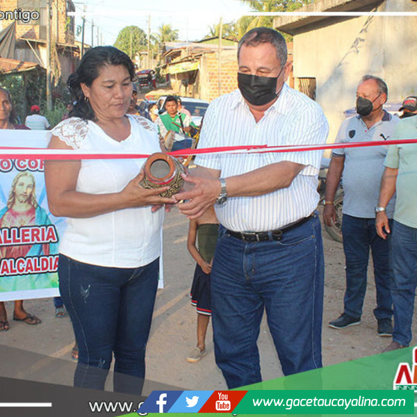 Entregan puentes monumentales en AA.HH. 10 de marzo y Sagrado Corazón de Jesús